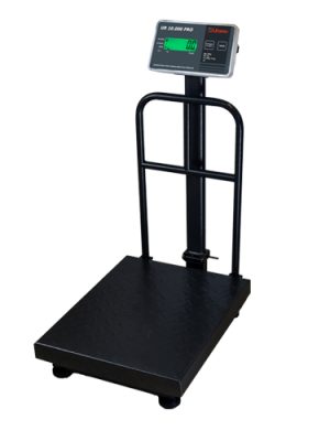 balança de plataforma w ur 10000 pro 300 x 50 me, 40 x 50 cm, bandeja e estrutura aço carbono, coluna, encosto, pés, com bateria