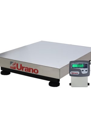Balança de plataforma W UR 10000 Light 300 / 50 ME, 40 x 50 cm, estrutura metálica, bandeja aço inox, sem coluna, com bateria