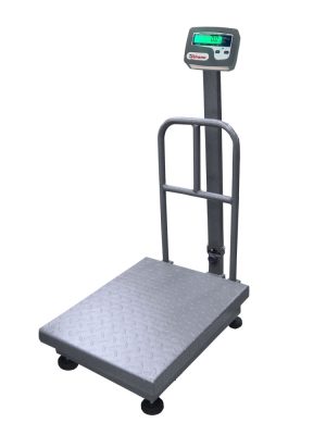 Balança de plataforma UR 10000 Light 300/50 ME, 45X60cm, bandeja e estrutura aço carbono, coluna, encosto e pés reguláveis